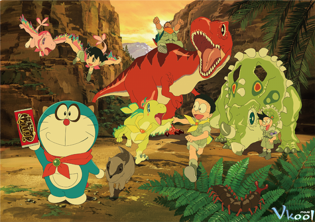 Xem Phim Nobita Và Những Bạn Khủng Long Mới - Doraemon The Movie: Nobita's New Dinosaur - Vkool.Net - Ảnh 2