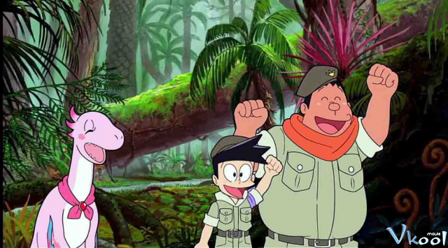 Xem Phim Nobita Và Những Bạn Khủng Long Mới - Doraemon The Movie: Nobita's New Dinosaur - Vkool.Net - Ảnh 3