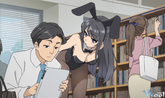 Xem Phim Hội Chứng Tuổi Teen Và Cô Gái Có Đôi Tai Thỏ - Seishun Buta Yarou Wa Bunny Girl Senpai No Yume Wo Minai - Vkool.Net - Ảnh 4