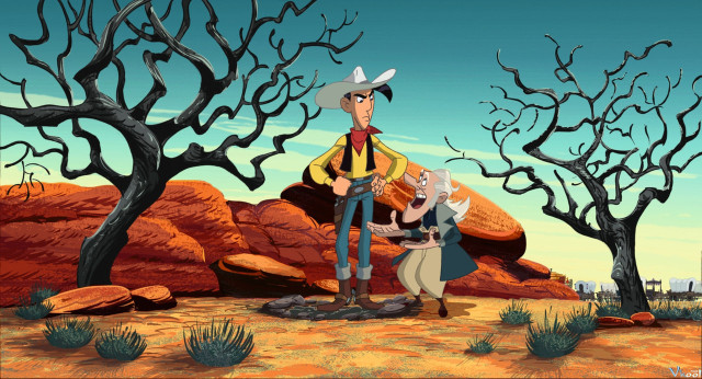 Xem Phim Hành Trình Về Miền Viễn Tây - Go West: A Lucky Luke Adventure - Vkool.Net - Ảnh 4